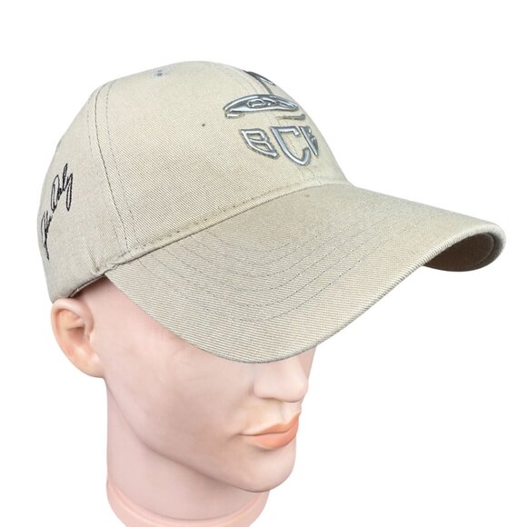 Blue Collar John Daly Signature Bellevue Biltmore BCG Golf Beige Adjustable Hat - Picture 6 of 13